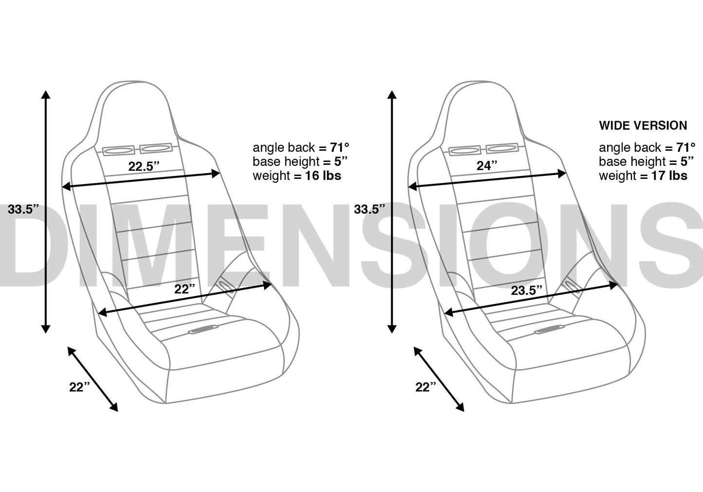 Baja Ultra Suspension Seat