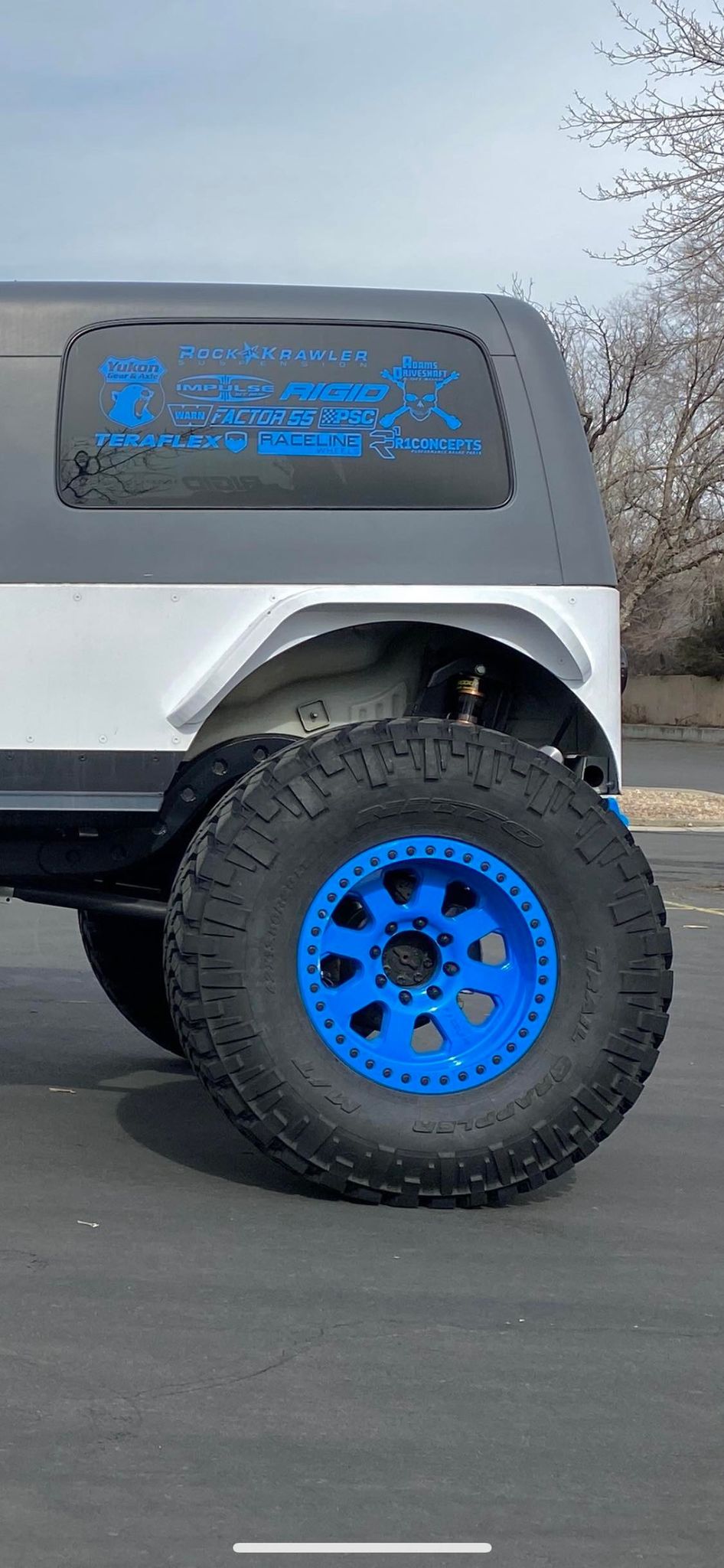 Redemption LJ 10" Stretch Rear Corner Armor