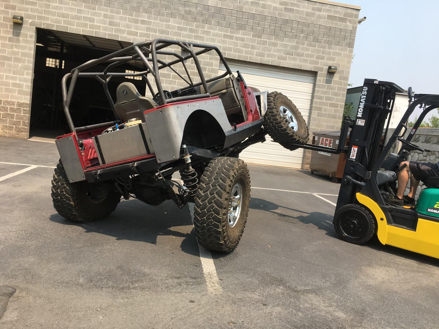 Redemption TJ 6" Stretch Rear Corner Armor