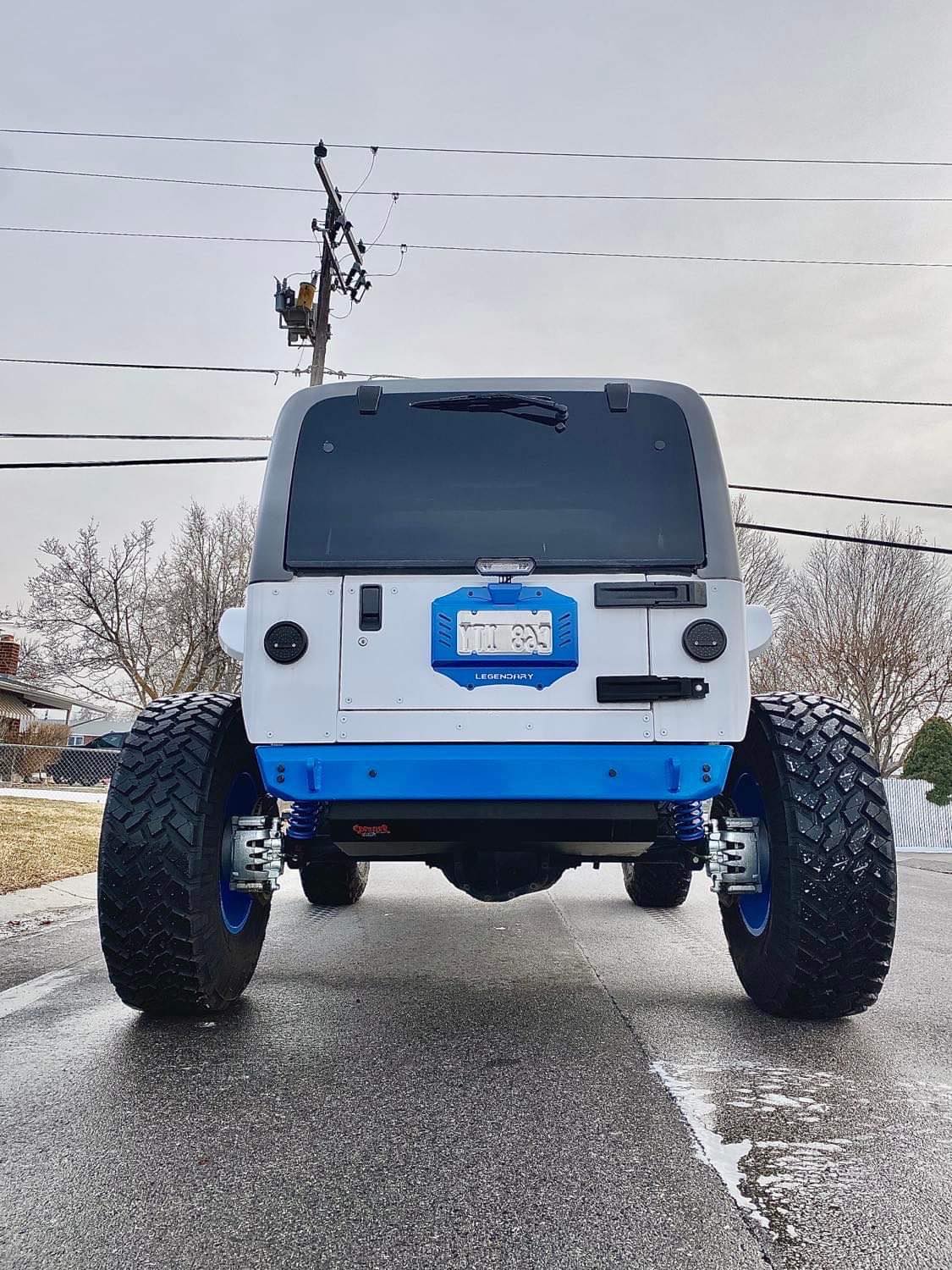 Slim TJ/LJ Rear Bumper