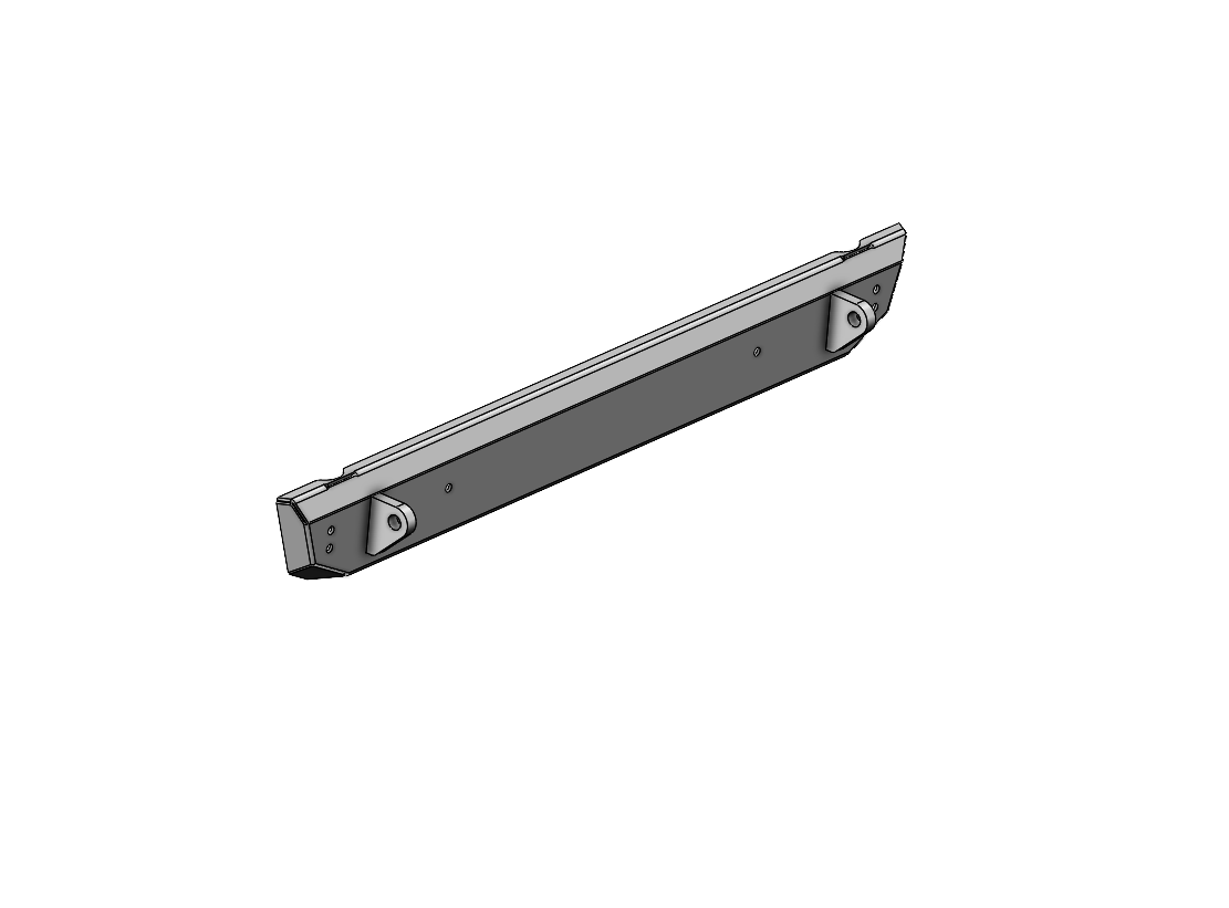 Slim TJ/LJ Rear Bumper